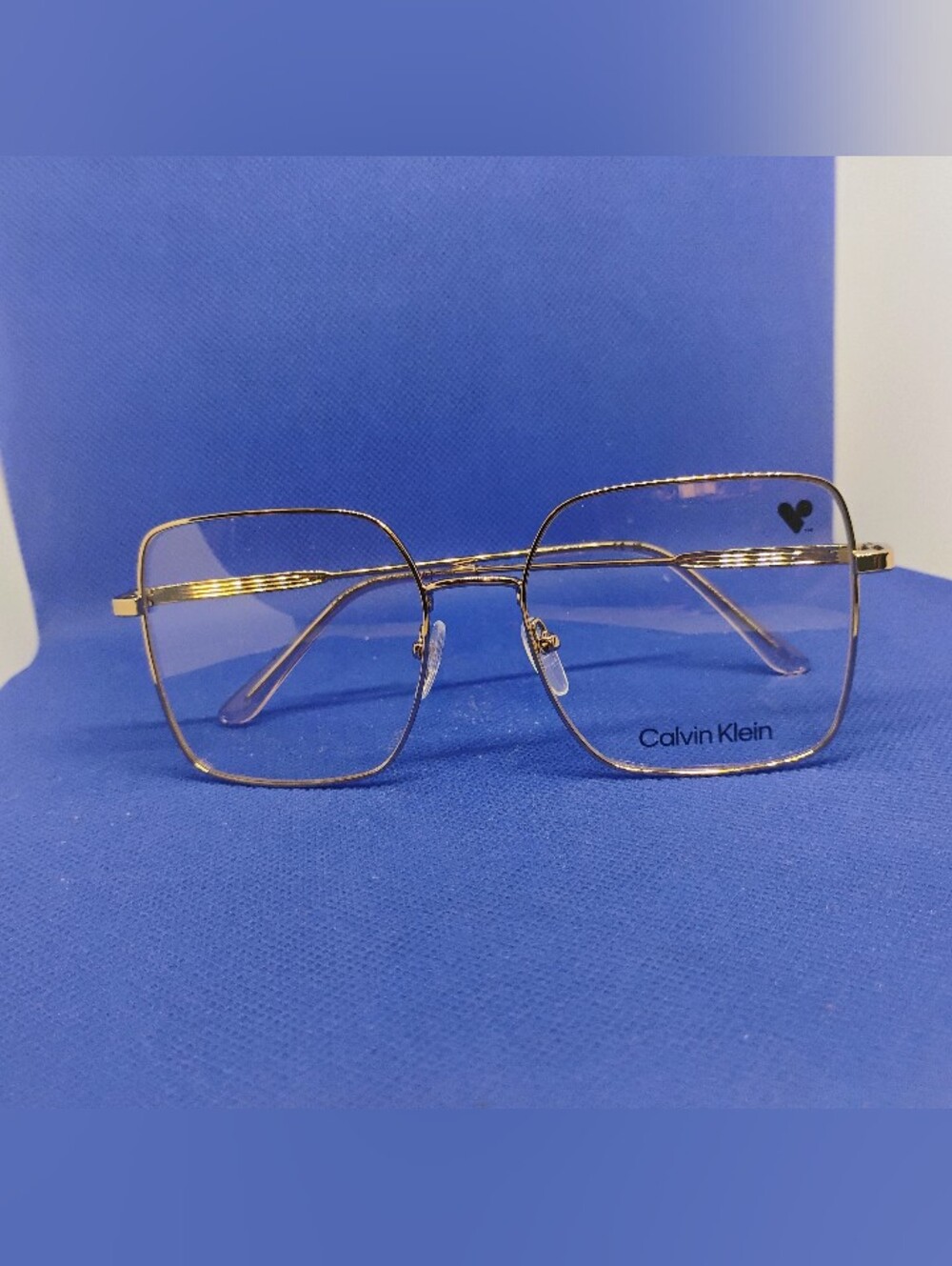 Calvin Klein Unisex Rose Gold Metal Frame Eyeglasses - Brand New CK26103